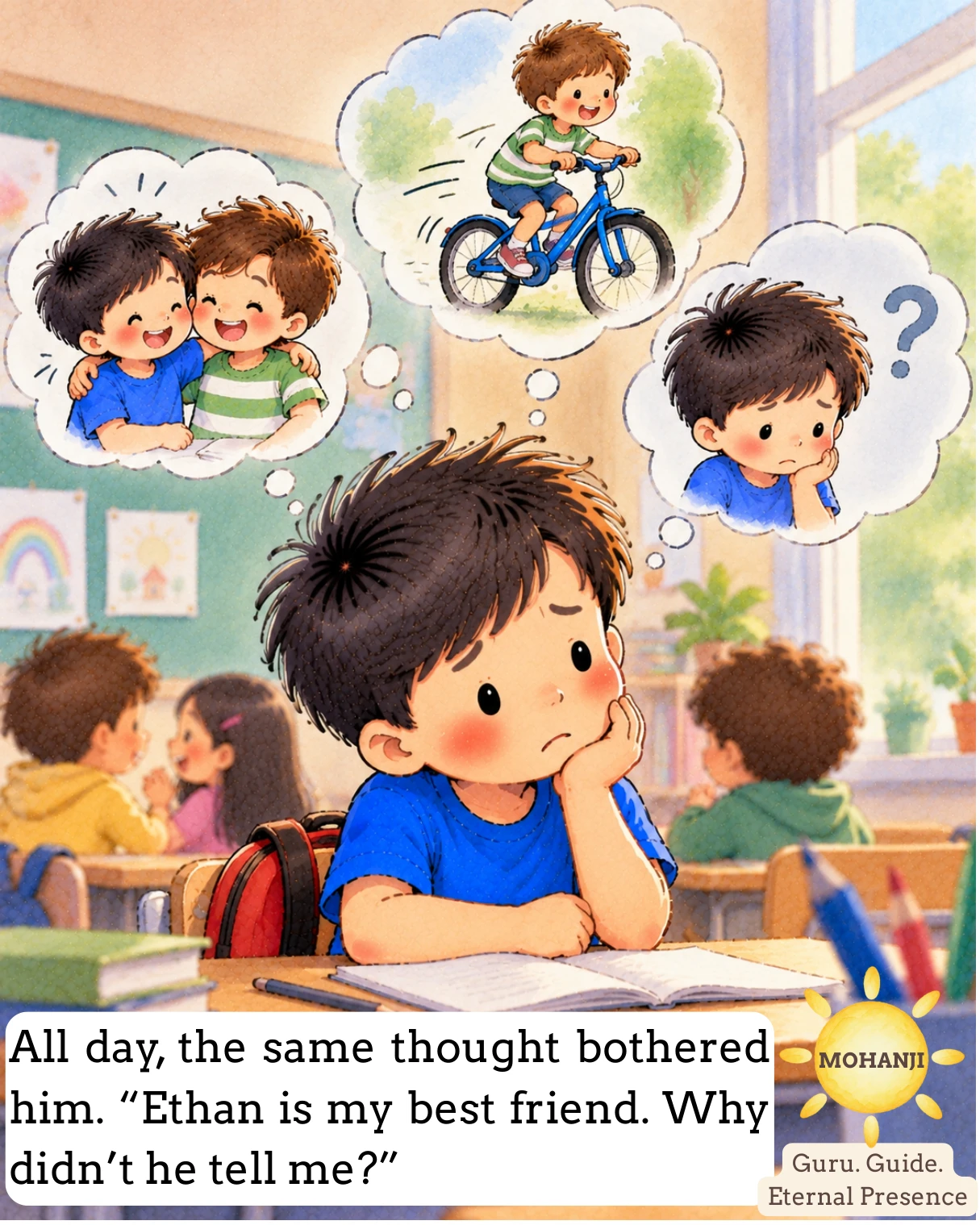 Little Mo and the Big News, illustrated page 4 of 10