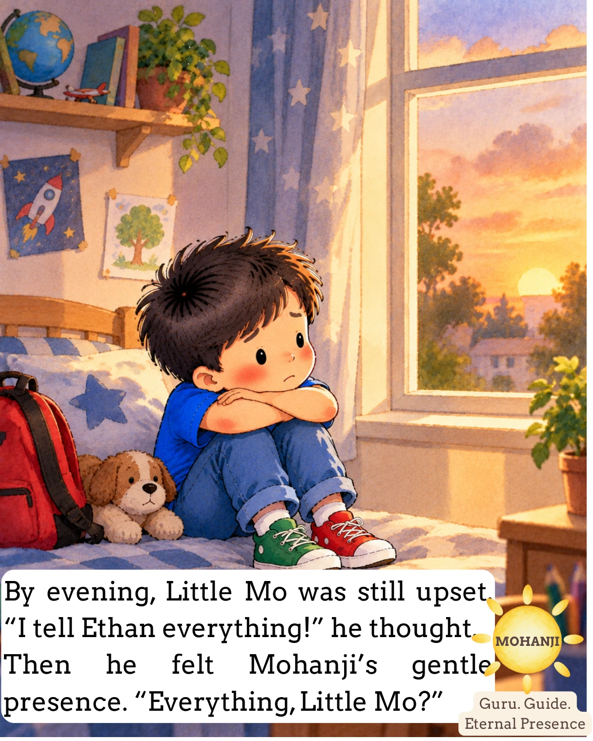 Little Mo and the Big News, illustrated page 5 of 10