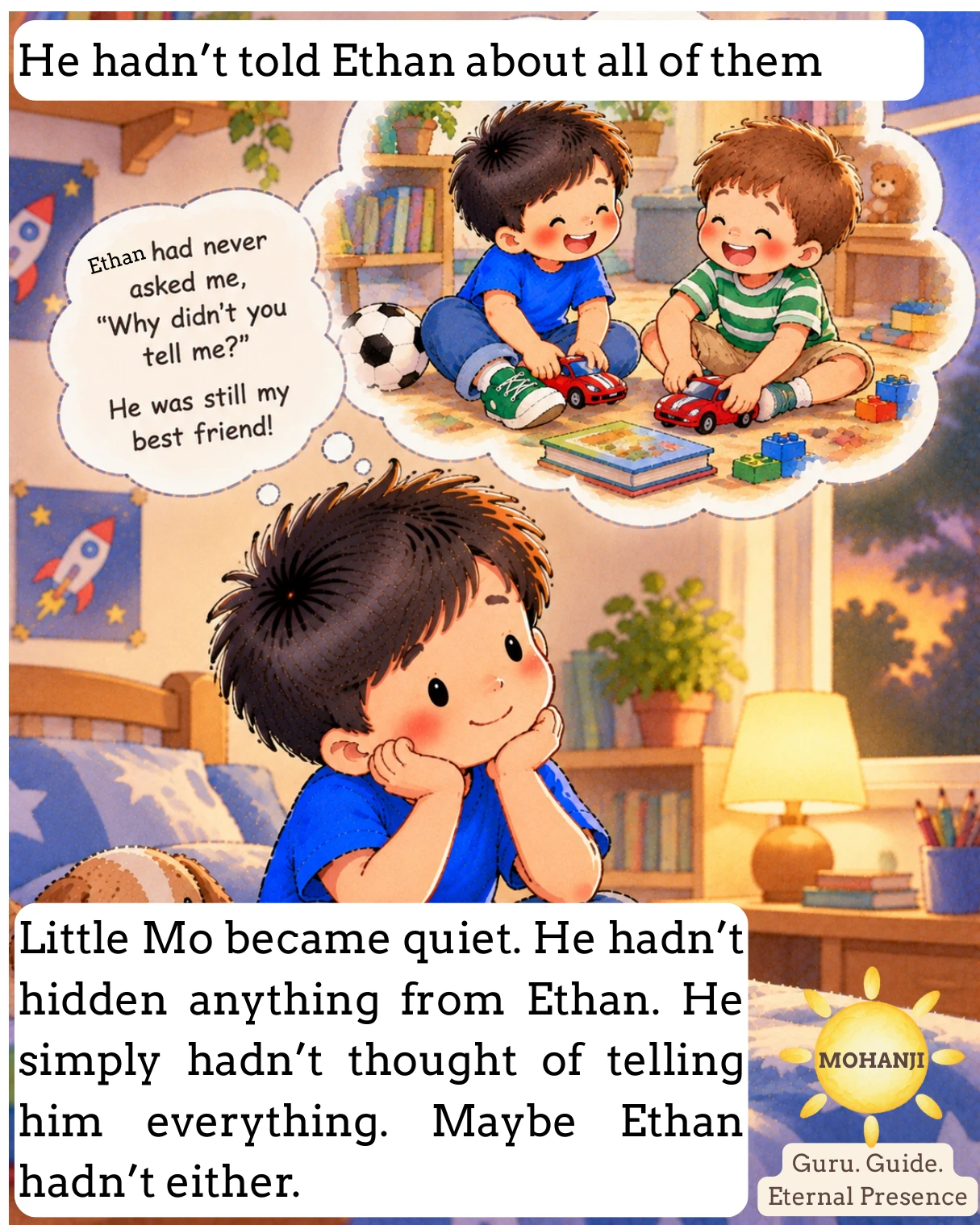 Little Mo and the Big News, illustrated page 7 of 10