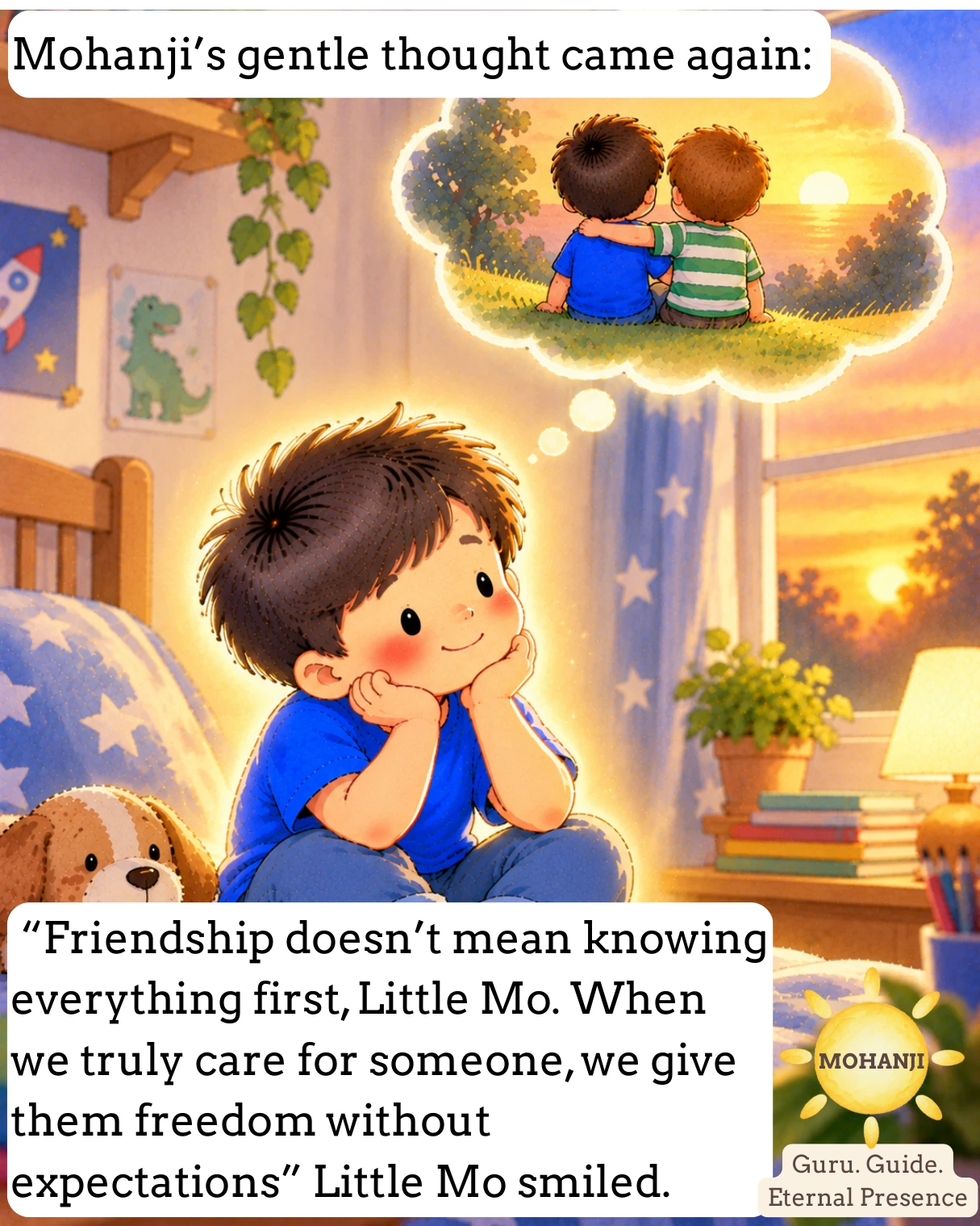 Little Mo and the Big News, illustrated page 8 of 10