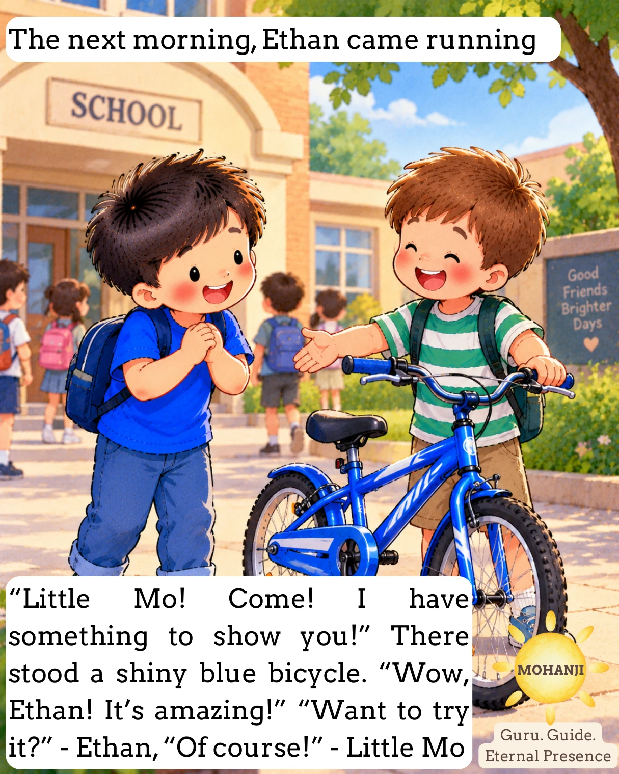 Little Mo and the Big News, illustrated page 9 of 10