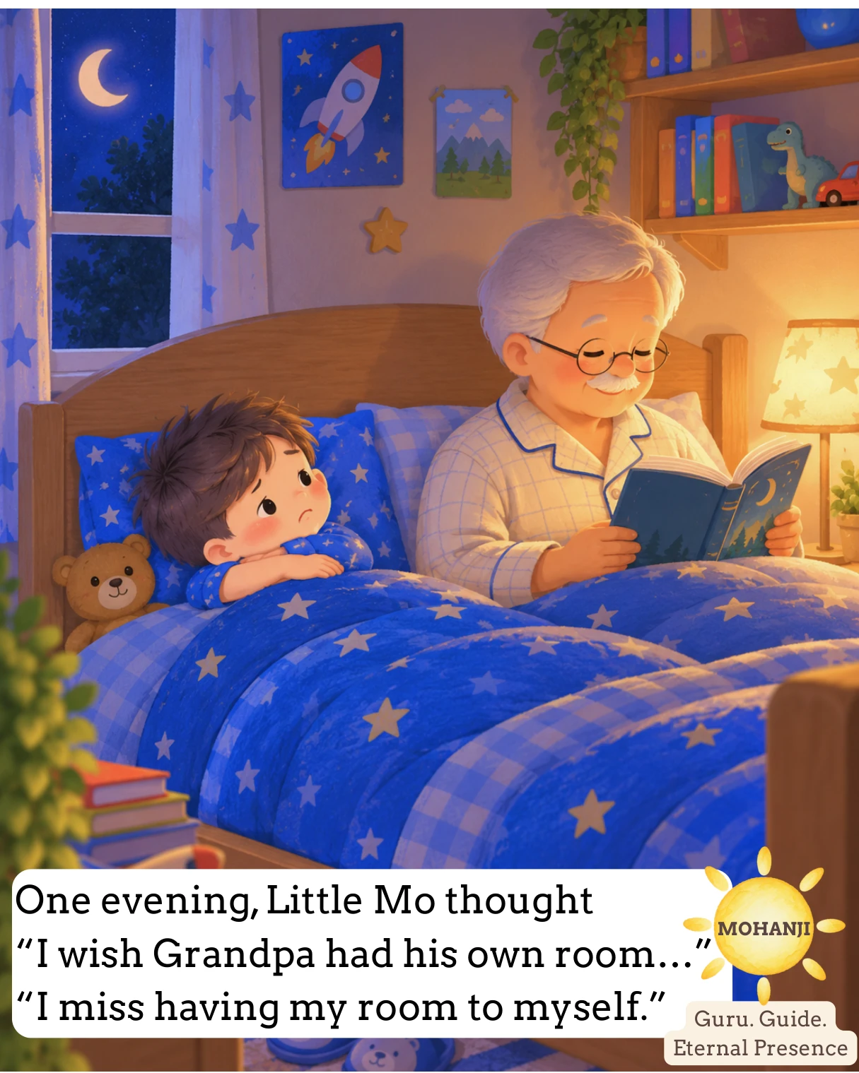 Little Mo and Grandpa, illustrated page 6 of 13