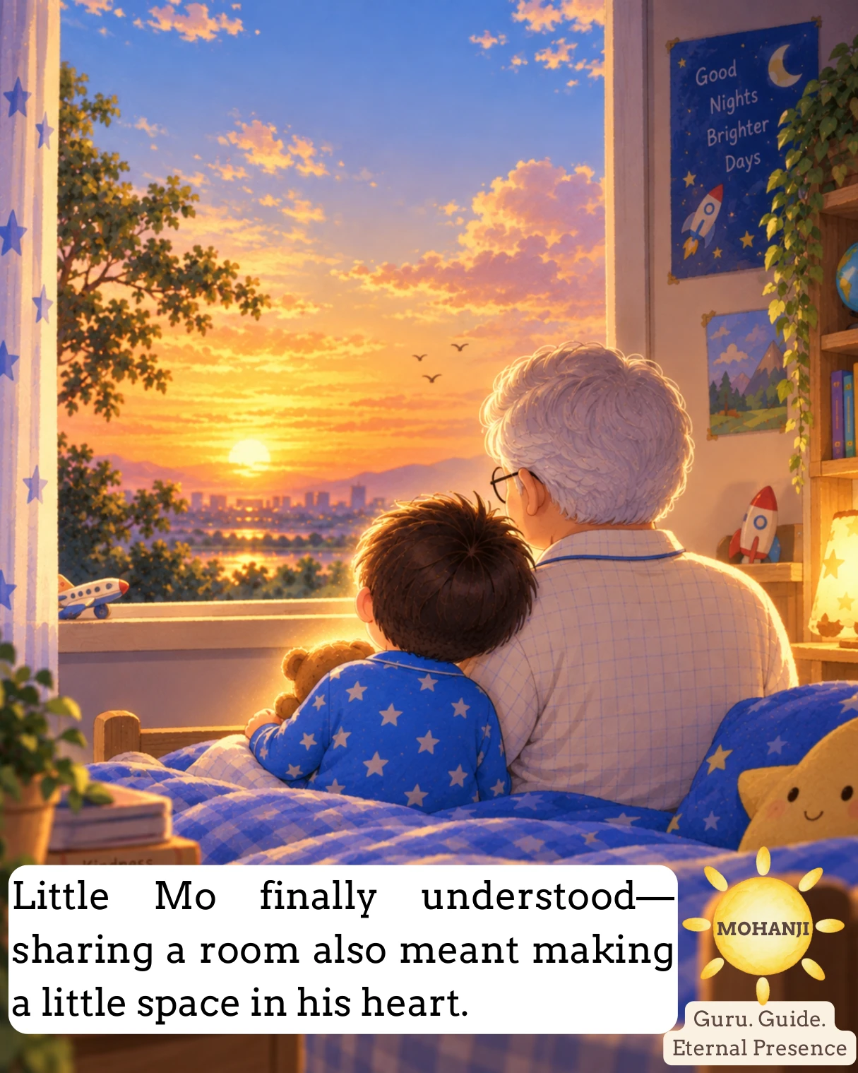 Little Mo and Grandpa, illustrated page 13 of 13