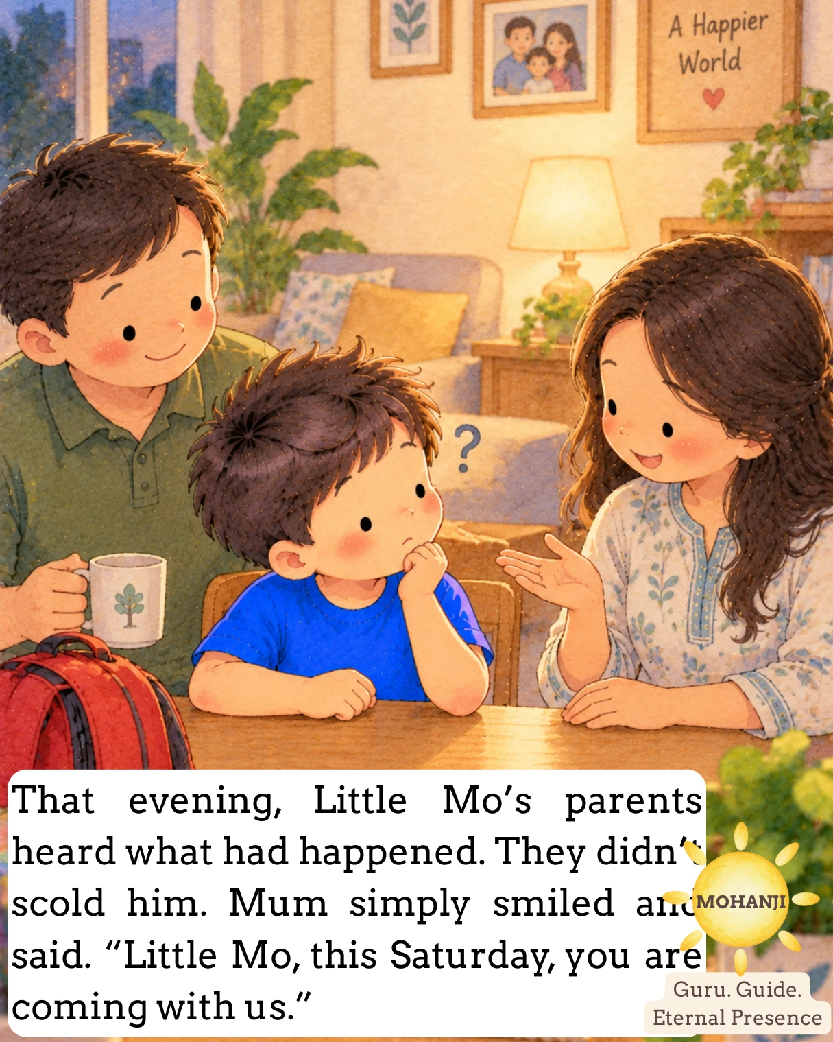 Little Mo and the Lunch That Changed Everything, illustrated page 4 of 13