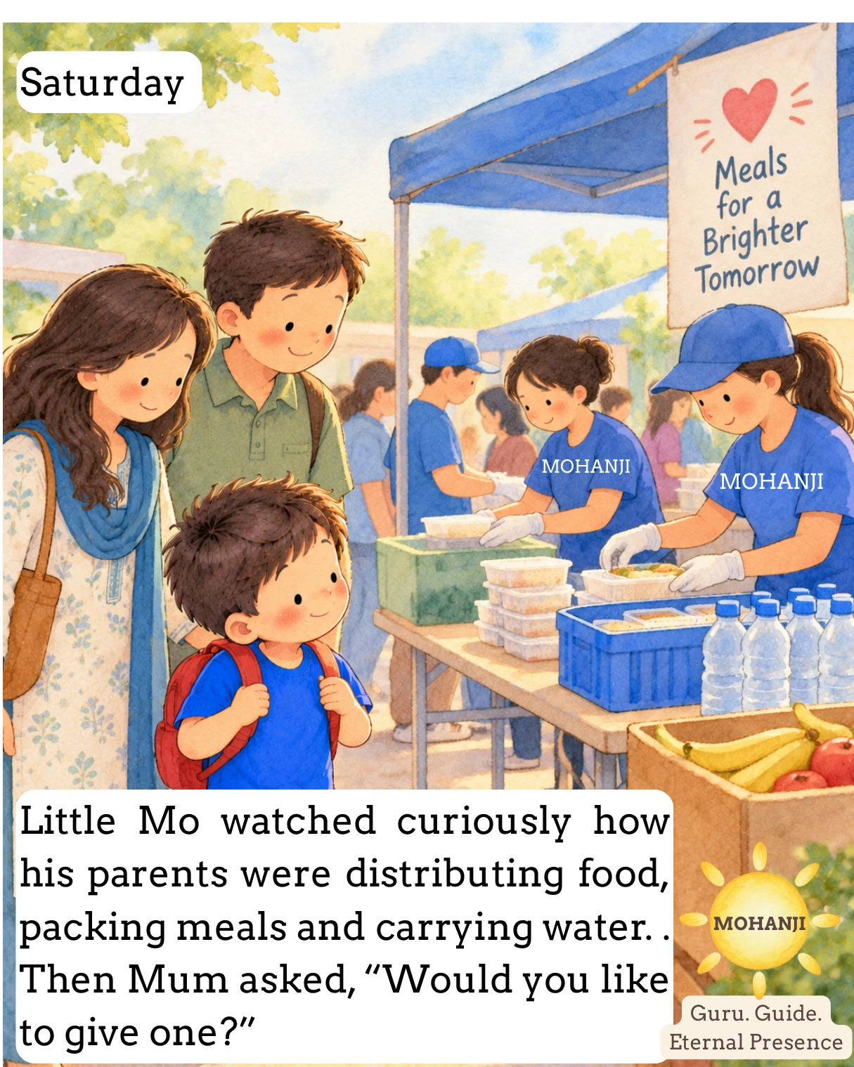 Little Mo and the Lunch That Changed Everything, illustrated page 5 of 13