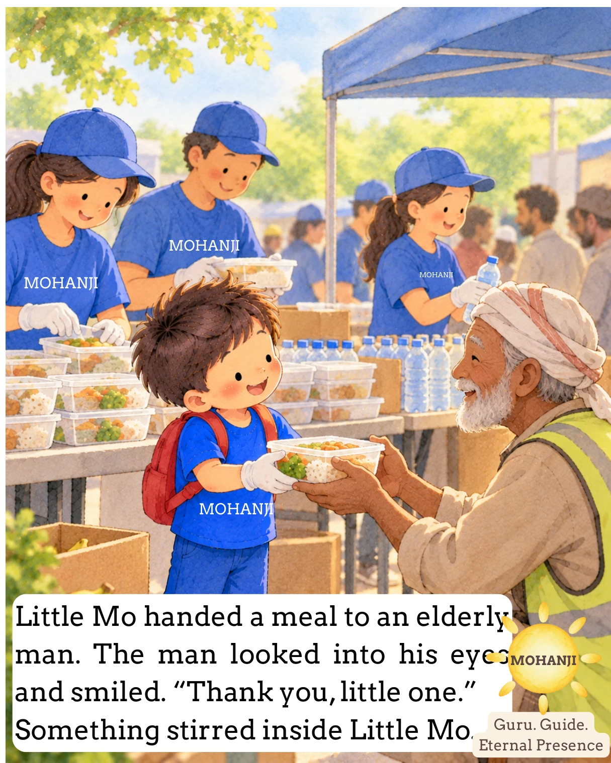 Little Mo and the Lunch That Changed Everything, illustrated page 6 of 13