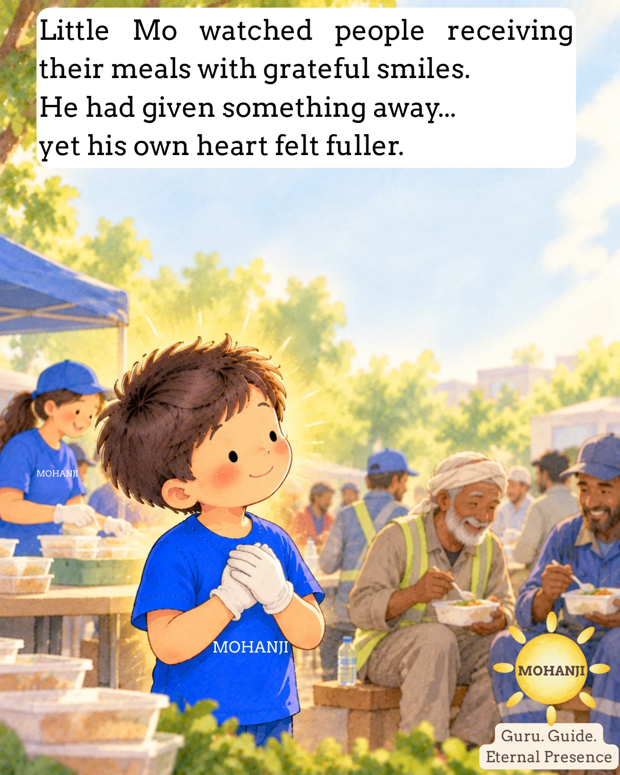 Little Mo and the Lunch That Changed Everything, illustrated page 7 of 13