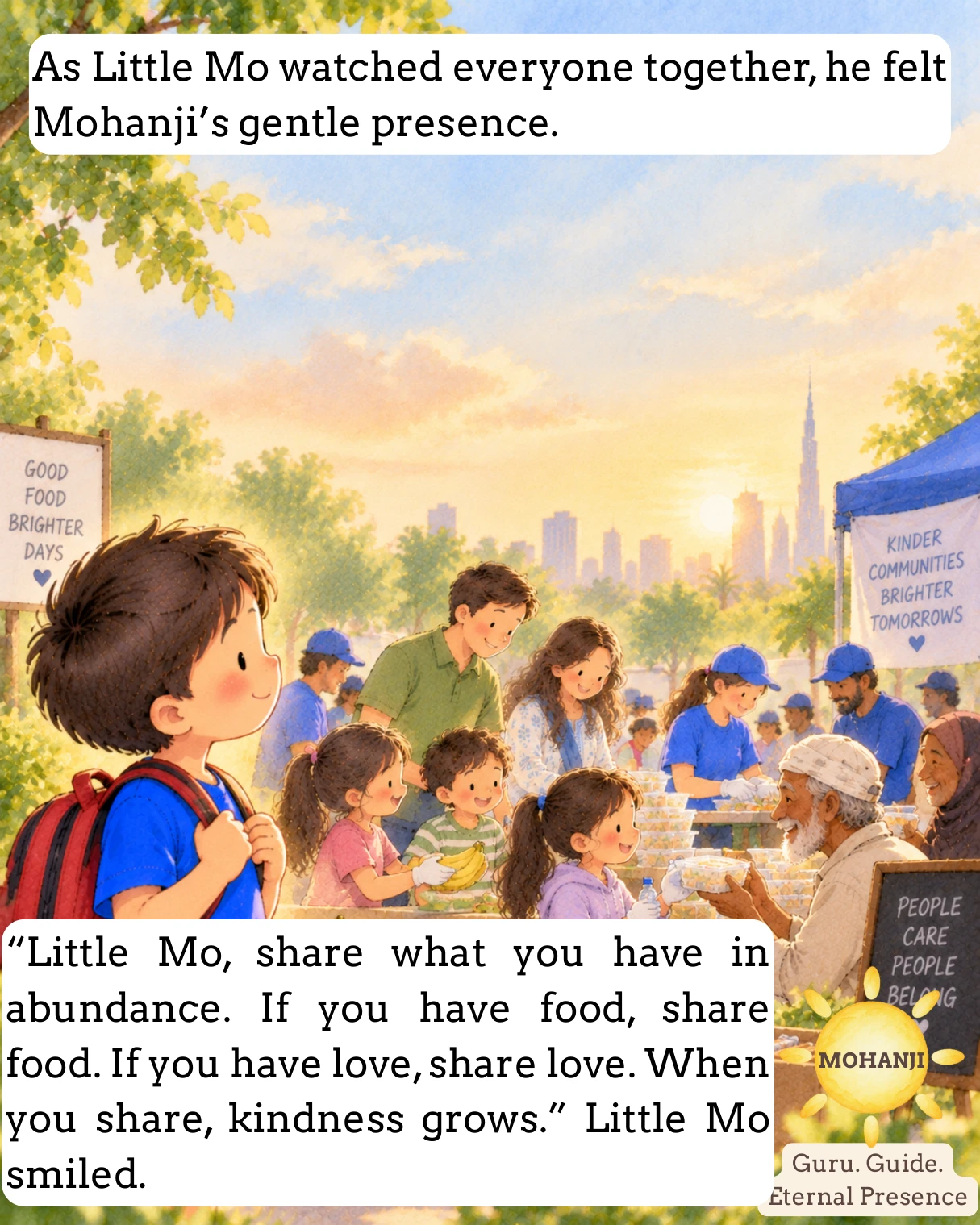 Little Mo and the Lunch That Changed Everything, illustrated page 8 of 13