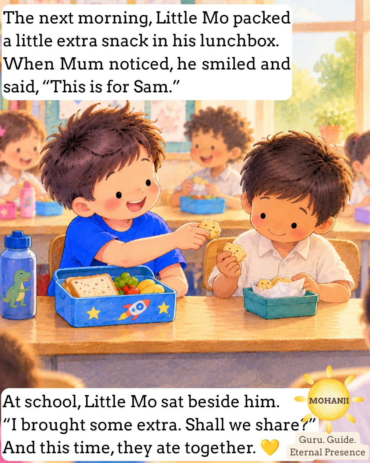 Little Mo and the Lunch That Changed Everything, illustrated page 10 of 13