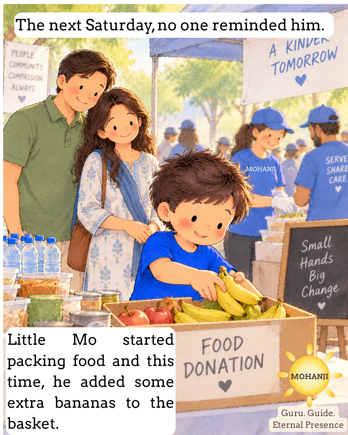 Little Mo and the Lunch That Changed Everything, illustrated page 11 of 13