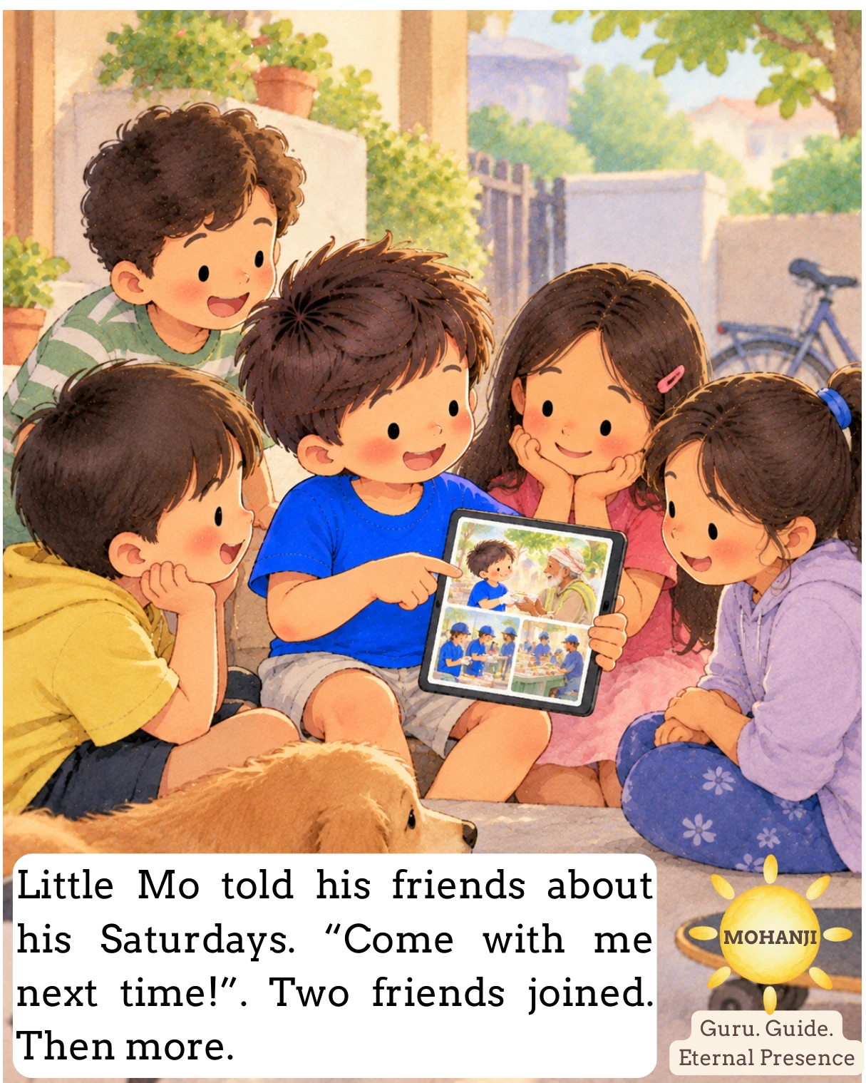 Little Mo and the Lunch That Changed Everything, illustrated page 12 of 13