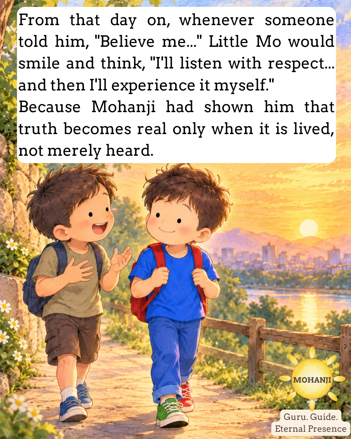 Little Mo and the Purple Fruit, illustrated page 10 of 11