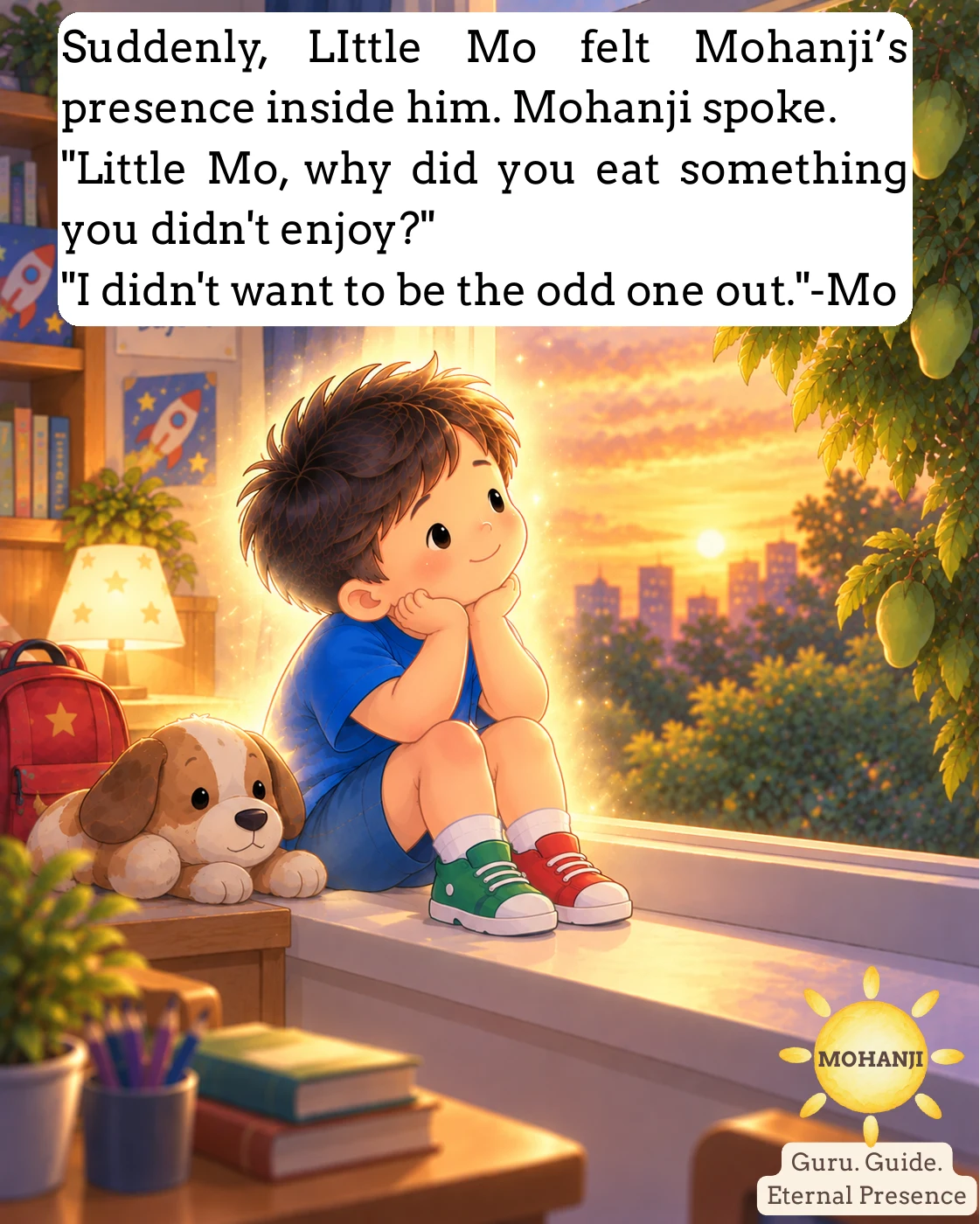 Little Mo and the Spicy Chips, illustrated page 7 of 12