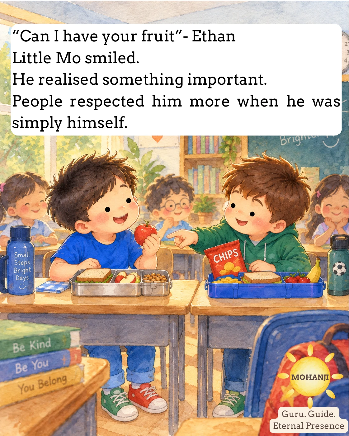 Little Mo and the Spicy Chips, illustrated page 11 of 12